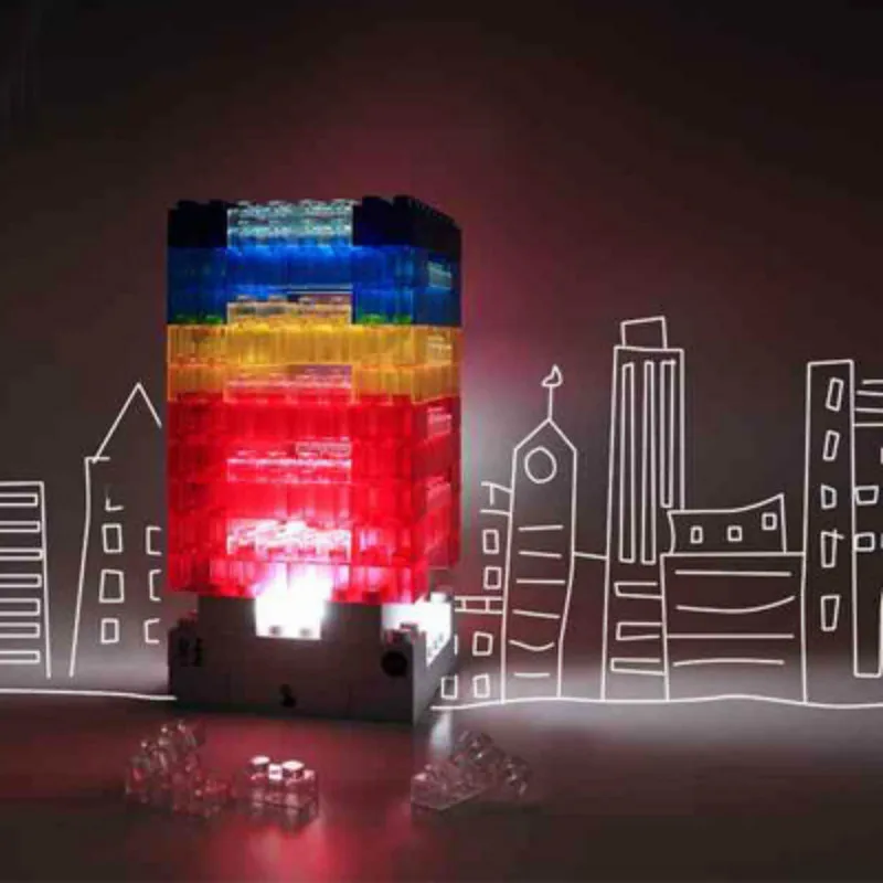 Creative Blocks DIY Puzzle Night Light With Touch Switch For Kids' Gift Bedroom Bedside Table Lamp 1331
Creative Blocks DIY Puzzle Night Light With Touch Switch For Kids' Gift Bedroom Bedside Table Lamp 1331