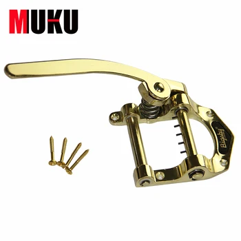 Electric jazz guitar bridge tremolo system tailpiece good guitar parts 
Electric jazz guitar bridge tremolo system tailpiece good guitar parts