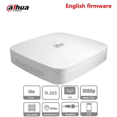 DAHUA XVR4104C-X1 XVR4108C-X1 4 Channel Penta-brid 720P Smart 1U Digital Video Recorder XVR NVR HDCVR up to 10TB capacity
DAHUA XVR4104C-X1 XVR4108C-X1 4 Channel Penta-brid 720P Smart 1U Digital Video Recorder XVR NVR HDCVR up to 10TB capacity