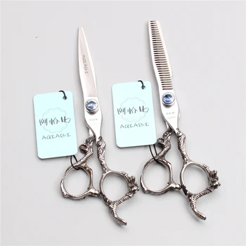 6.0" 17.5cm 440C AQIABI Blue Profrssional Hairdressing Scissors Cutting Scissors Thinning Shears Hair Scissors Set Of Tool A9106
6.0" 17.5cm 440C AQIABI Blue Profrssional Hairdressing Scissors Cutting Scissors Thinning Shears Hair Scissors Set Of Tool A9106