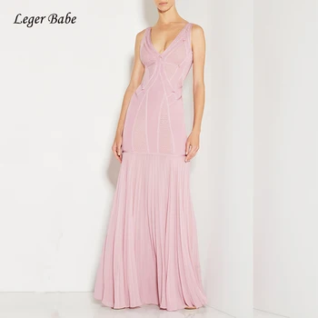 Long Women Bandage Dress Sexy Sleeveless V Neck Draped Dresses 2020 New Arrivals Sheath Celebrity Evening Party Maxi Vestidos
Long Women Bandage Dress Sexy Sleeveless V Neck Draped Dresses 2020 New Arrivals Sheath Celebrity Evening Party Maxi Vestidos