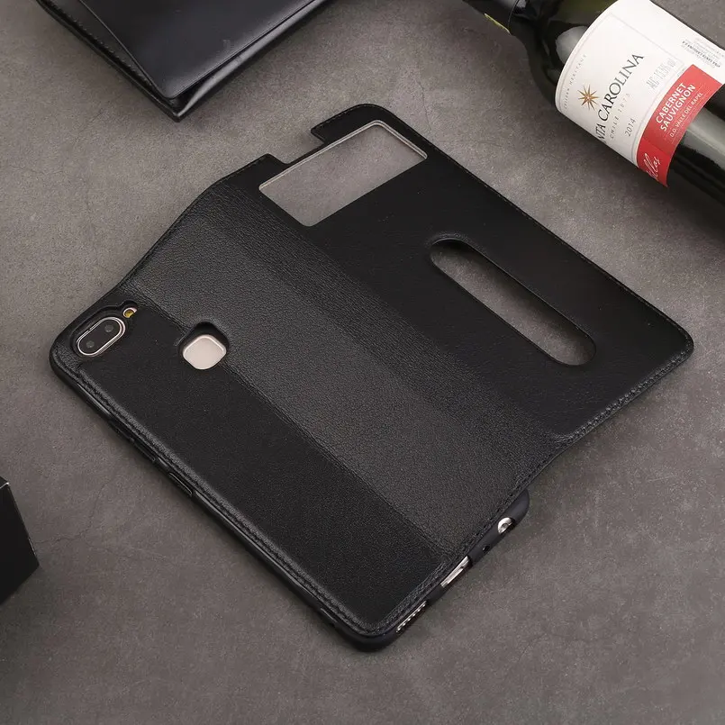 Phone Cases for Vivo X21 Case Magnetic Case Genuine Leather Cover for Vivo X20 Plus Nex X21i X9 X9s Plus Xplay 6 Cowhide Funda 2