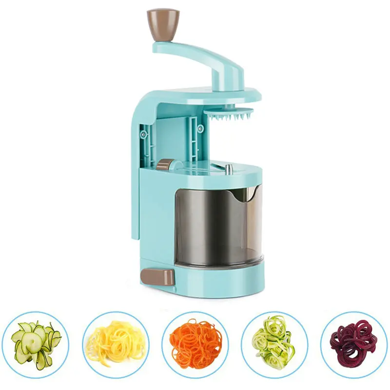 4 Blade Multifunction Spiralizer Vegetable Veggie Pasta Spaghetti Potato Vegetable Spiral Cutter Zucchini Slicer Kitchen Tools
4 Blade Multifunction Spiralizer Vegetable Veggie Pasta Spaghetti Potato Vegetable Spiral Cutter Zucchini Slicer Kitchen Tools