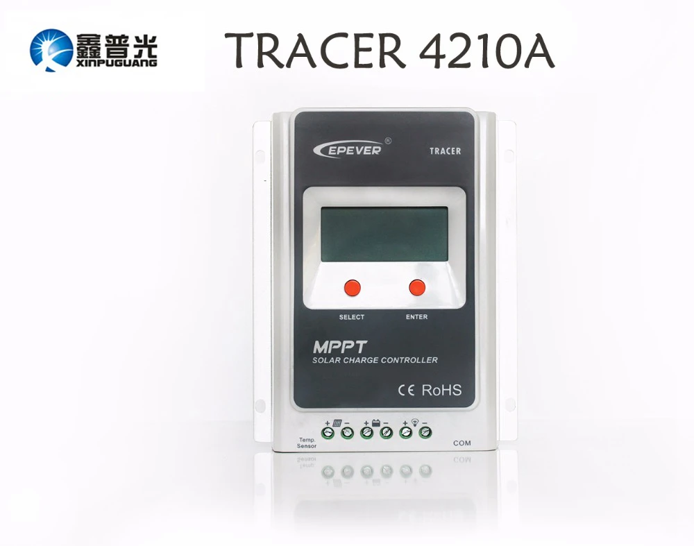 Xinpuguang Tracer4210A MPPT Charge 12v/24v 40A Solar Panel System Controller LED Display EPEVER Charging Battery Regulators
Xinpuguang Tracer4210A MPPT Charge 12v/24v 40A Solar Panel System Controller LED Display EPEVER Charging Battery Regulators