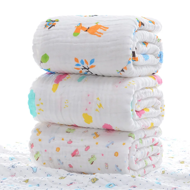 Пеленки для новорожденных муслиновое постельное белье мальчиков и девочек