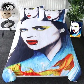 The Sea by Pixie Cold Art Bedding Set Twin Beautiful Girl Bed Cover Goldfish Juego De Cama Blue Orange Yellow Bedspreads 3-Piece
The Sea by Pixie Cold Art Bedding Set Twin Beautiful Girl Bed Cover Goldfish Juego De Cama Blue Orange Yellow Bedspreads 3-Piece