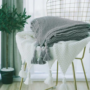 pure Cotton Nordic Knitting thick Soft Travel Blankets Solid Color Shawl blanket Office nap blanket thick Warm bedding quilts
pure Cotton Nordic Knitting thick Soft Travel Blankets Solid Color Shawl blanket Office nap blanket thick Warm bedding quilts