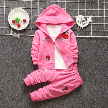 BibiCola baby girls clothes autumn cotton floral hoodies 3pcs suit for infant kids clothing set toddle child casual tracksuit
BibiCola baby girls clothes autumn cotton floral hoodies 3pcs suit for infant kids clothing set toddle child casual tracksuit