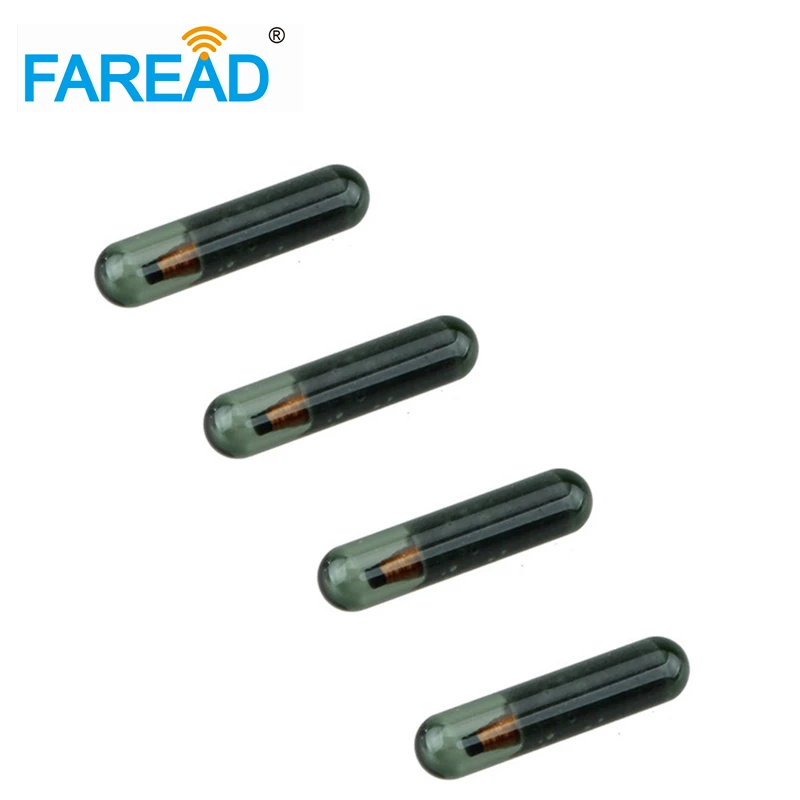 X10pcs 125KHz RFID чип 3*13mm транспондер EM4100/EM4102/EM4200 | Безопасность и защита