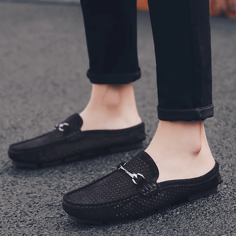 UNN Summer Style Soft Moccasins Men Loafers High Quality Pig Suede Leather Slip-on Fashion Boat Shoes Men Flats Slippers Khaki
UNN Summer Style Soft Moccasins Men Loafers High Quality Pig Suede Leather Slip-on Fashion Boat Shoes Men Flats Slippers Khaki