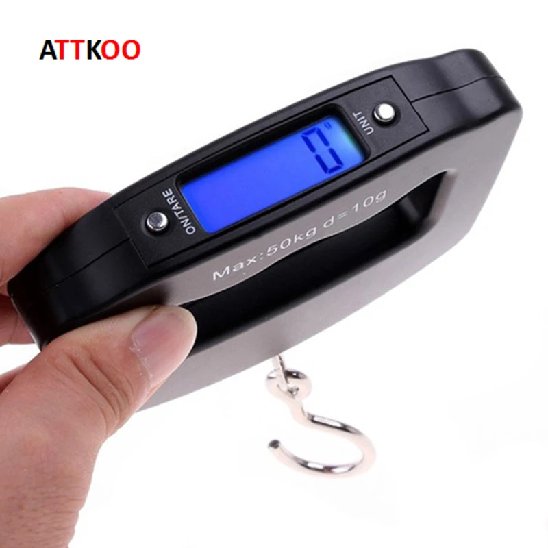 50kg/10g LCD Digital Electronic Hand Held Hook Luggage Hanging Fish Scale Backlight Balance Weighing Pocket Portable Scale
50kg/10g LCD Digital Electronic Hand Held Hook Luggage Hanging Fish Scale Backlight Balance Weighing Pocket Portable Scale