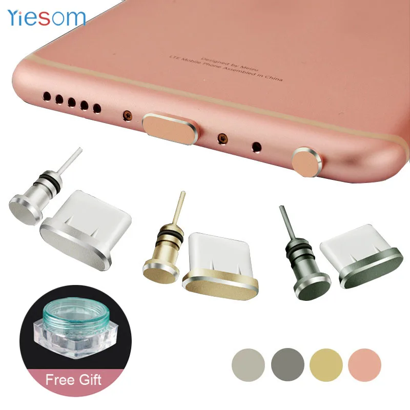 YIESOM Type-C Phone Charging Port 3.5mm Earphone Jack Sim Card Type C Anti Dust Plug For Samsung S9 S8 A5 A7 2017 Xiaomi Mi 8 A2
YIESOM Type-C Phone Charging Port 3.5mm Earphone Jack Sim Card Type C Anti Dust Plug For Samsung S9 S8 A5 A7 2017 Xiaomi Mi 8 A2