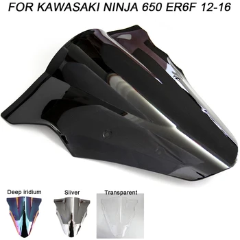 ABS Windscreen For Kawasaki Ninja ER6F ER-6F EX650R 2012 2013 2014 2015 2016 Motorcycle Windshield Iridium Wind Deflectors
ABS Windscreen For Kawasaki Ninja ER6F ER-6F EX650R 2012 2013 2014 2015 2016 Motorcycle Windshield Iridium Wind Deflectors