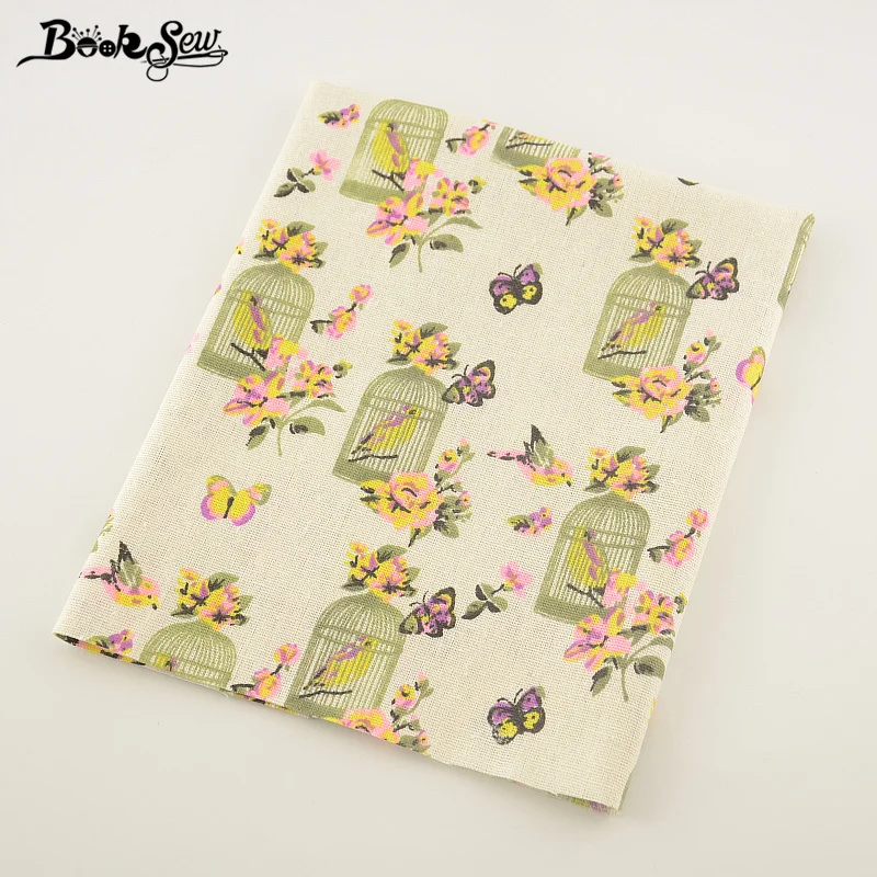 Booksew Home Textile Cotton Linen Fabric Bird and Butterf Design Sewing Tissu Tablecloth Pillow Bag Curtain Cushion Zakka
Booksew Home Textile Cotton Linen Fabric Bird and Butterf Design Sewing Tissu Tablecloth Pillow Bag Curtain Cushion Zakka
