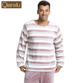 Qianxiu Fashion Soft Fabric Classic Stripes Long-sleeve pants Pajama set For Men Women Couples Lovers homewear sleepwear 1372 
Qianxiu Fashion Soft Fabric Classic Stripes Long-sleeve pants Pajama set For Men Women Couples Lovers homewear sleepwear 1372