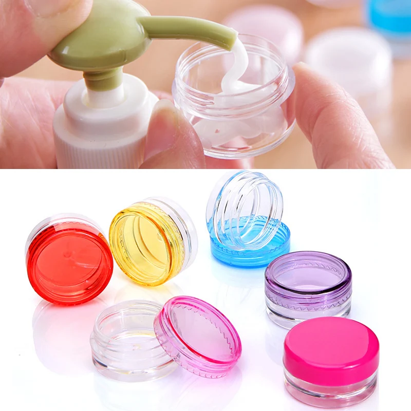 5Pcs/10Pcs/Set Makeup Cream Plastic Nail Art Cosmetic Storage Cosmetics Jar 5PCS/Set Round Bottle Box Transparent Portable
5Pcs/10Pcs/Set Makeup Cream Plastic Nail Art Cosmetic Storage Cosmetics Jar 5PCS/Set Round Bottle Box Transparent Portable