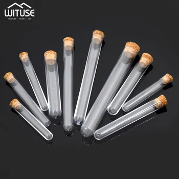 10pcs/pack Lab PS Hard Plastic Test Tube With Cork Stoppers Educational Gumball Candy Nuts Container Storage Lab Sample Vial
10pcs/pack Lab PS Hard Plastic Test Tube With Cork Stoppers Educational Gumball Candy Nuts Container Storage Lab Sample Vial