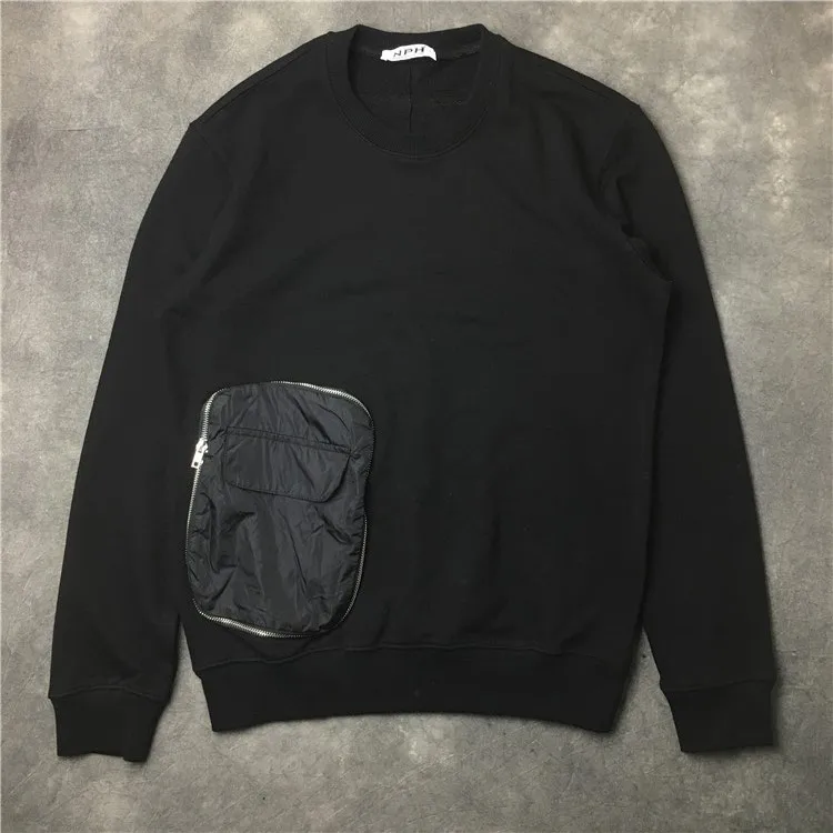 2018 NEW autumn winter Best version fashion Black Pocket zipper men's Hoodies HIP HOP Usa Casual Sweatshirts kanye west S-XL
2018 NEW autumn winter Best version fashion Black Pocket zipper men's Hoodies HIP HOP Usa Casual Sweatshirts kanye west S-XL