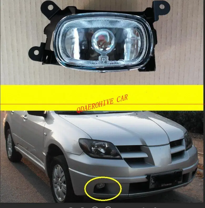 QDAEROHIVE Fog Lamp Front Bumper Fog Light With Bulb Left/Right For Mitsubishi Outlander 2003-2007
QDAEROHIVE Fog Lamp Front Bumper Fog Light With Bulb Left/Right For Mitsubishi Outlander 2003-2007