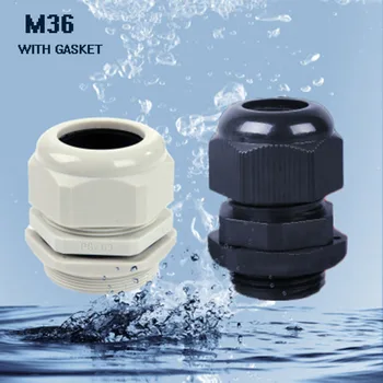 10pcs M Type PA66 Nylon Cable Conduit Gland waterproof IP68 M36 High Quality 22-32mm with Waterproof Gasket Free shipping
10pcs M Type PA66 Nylon Cable Conduit Gland waterproof IP68 M36 High Quality 22-32mm with Waterproof Gasket Free shipping