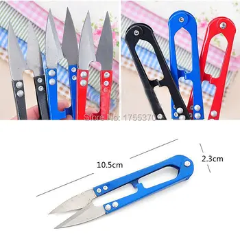 High Quality U Shape Clippers Embroidery Snips Beading Thrum Thread Cutter Nippers Mini Scissors
High Quality U Shape Clippers Embroidery Snips Beading Thrum Thread Cutter Nippers Mini Scissors