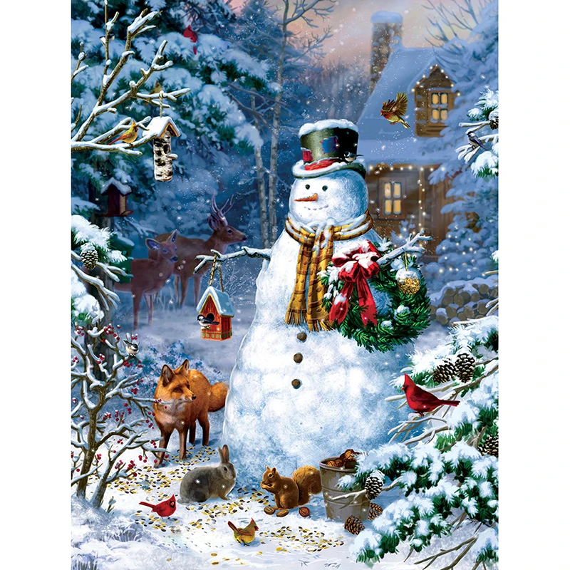5D DIY Diamond Painting Embroidery Cute Snowman Needlework Gift Full Diamond Mosaic Cross stitch Home Decor KBL
5D DIY Diamond Painting Embroidery Cute Snowman Needlework Gift Full Diamond Mosaic Cross stitch Home Decor KBL