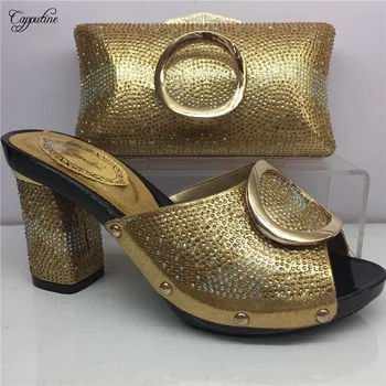 High class gold wedding/party African high heel slip-on shoes matching with handbag set GY2, 5 color on sale
High class gold wedding/party African high heel slip-on shoes matching with handbag set GY2, 5 color on sale