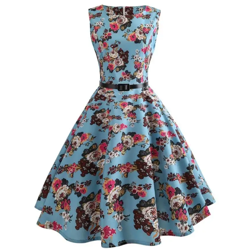 KANCOOLD dress new high quality Vintage Printing Bodycon Dress Sleeveless Evening Party Prom Swing dress women AP25
KANCOOLD dress new high quality Vintage Printing Bodycon Dress Sleeveless Evening Party Prom Swing dress women AP25