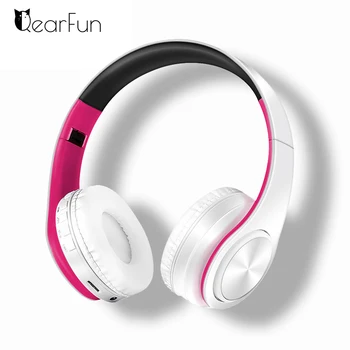 New Colorful Bluetooth Headset Stereo Bass Audio Mp3 Wireless Headphones Earphone Support SD card with mic for ios Android Gift
New Colorful Bluetooth Headset Stereo Bass Audio Mp3 Wireless Headphones Earphone Support SD card with mic for ios Android Gift