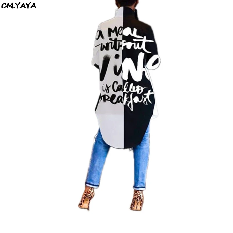 2019 new women letter print long sleeve irregular hem maxi blouses shirts fashion vintage above knee dress Y5089
2019 new women letter print long sleeve irregular hem maxi blouses shirts fashion vintage above knee dress Y5089