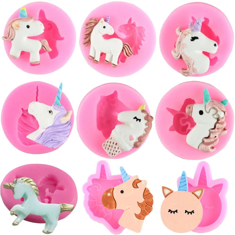 Unicorn Silicone Mold Fondant Mould Cake Decorating Tools Chocolate Gumpaste Mold Sugarcraft Kitchen Gadgets
Unicorn Silicone Mold Fondant Mould Cake Decorating Tools Chocolate Gumpaste Mold Sugarcraft Kitchen Gadgets
