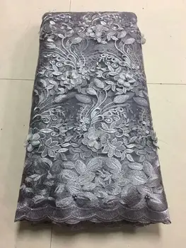 Grey African Laces Fabric Embroidered Nigerian Guipure French Lace Fabric High Quality 2017 French Net Lace Fabric A802
Grey African Laces Fabric Embroidered Nigerian Guipure French Lace Fabric High Quality 2017 French Net Lace Fabric A802