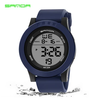 Sanda 336 men's watch large dial waterproof watch personality men electronic watches fashion trend male student sports watch
Sanda 336 men's watch large dial waterproof watch personality men electronic watches fashion trend male student sports watch