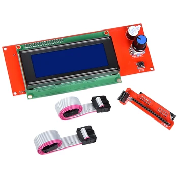 3D Printer Parts 2004 LCD Display With Adapter 3D Printer Reprap Smart Controller Compatible With Ramps 1.4 1.5 1.6 Mainboard
3D Printer Parts 2004 LCD Display With Adapter 3D Printer Reprap Smart Controller Compatible With Ramps 1.4 1.5 1.6 Mainboard