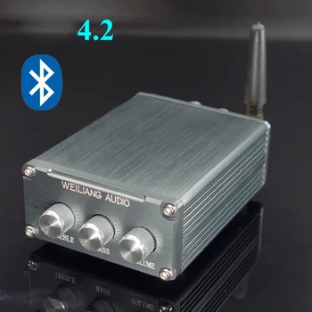 Kaolanhon DC7-15V 15W*2 DP4 2.0 4.2 Bluetooth amplifier with high and low sound adjustment preamp Home Audio digital amplifier
Kaolanhon DC7-15V 15W*2 DP4 2.0 4.2 Bluetooth amplifier with high and low sound adjustment preamp Home Audio digital amplifier