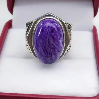 Adjustable Ring Natural Purple Charoite Stone Crystal Women Men Lucky Love Gift Jewelry 925 Silver 19x12mm Oval Beads Ring AAAAA
Adjustable Ring Natural Purple Charoite Stone Crystal Women Men Lucky Love Gift Jewelry 925 Silver 19x12mm Oval Beads Ring AAAAA