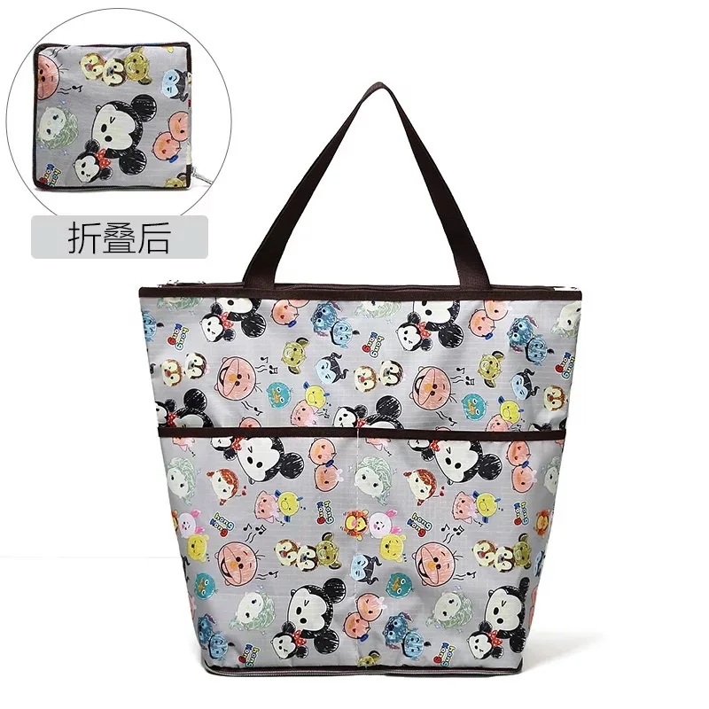 Disney waterproof Mickey printing handbags diaper bag folding zipper portable shopping tote bag supermarket storage shoulder bag
Disney waterproof Mickey printing handbags diaper bag folding zipper portable shopping tote bag supermarket storage shoulder bag