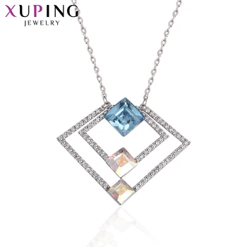 Xuping Jewelry Exquisite Necklaces Crystals from Swarovski Colorful Valentine's Day Women Beautifully Gift Wrapped S169.3-43371 
Xuping Jewelry Exquisite Necklaces Crystals from Swarovski Colorful Valentine's Day Women Beautifully Gift Wrapped S169.3-43371