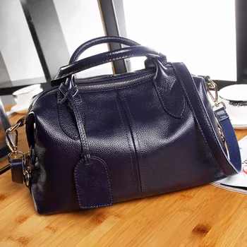 Real Cow Leather Women bag Cross Body Top Handle Bag Classic casual fashion female bag of bill of lading messenger bag Handbags
Real Cow Leather Women bag Cross Body Top Handle Bag Classic casual fashion female bag of bill of lading messenger bag Handbags