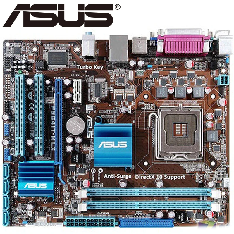 Asus P5G41T-M LX Desktop Motherboard G41 Socket LGA 775 Q8200 Q8300 DDR3 8G u ATX UEFI BIOS Original Used Mainboard On Sale
Asus P5G41T-M LX Desktop Motherboard G41 Socket LGA 775 Q8200 Q8300 DDR3 8G u ATX UEFI BIOS Original Used Mainboard On Sale