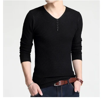Sweater Hombre Brand New Arrival Casual Men's Sweater Long Sleeve V-Neck Knitted Men Homme Mens Sweaters Big Size 3XL
Sweater Hombre Brand New Arrival Casual Men's Sweater Long Sleeve V-Neck Knitted Men Homme Mens Sweaters Big Size 3XL
