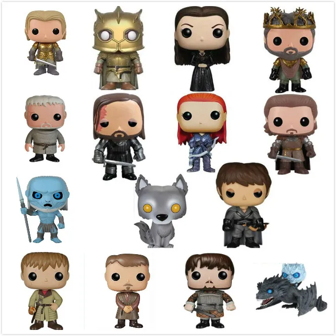 Funko POP Song Of Ice And Fire Game Of Thrones Collectible Model Toys PVC Action Figure Kids Toys For Chlidren
Funko POP Song Of Ice And Fire Game Of Thrones Collectible Model Toys PVC Action Figure Kids Toys For Chlidren
