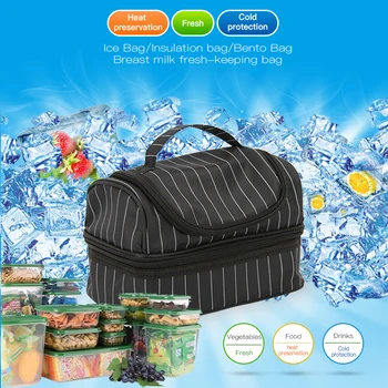 Small Portable Cooler Bags Double Layers Thermal Lunch Bag Camping Picnic Packet Bento Box Food Thermal Bag
Small Portable Cooler Bags Double Layers Thermal Lunch Bag Camping Picnic Packet Bento Box Food Thermal Bag