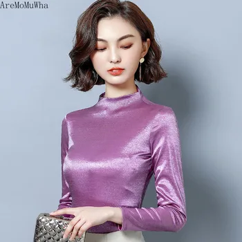 AreMoMuWha 2019 Spring New Simple Shirt Solid Color Wild Stand Collar Slim Shirt Long Sleeve Large Size Slim Bottoming Shirt 502
AreMoMuWha 2019 Spring New Simple Shirt Solid Color Wild Stand Collar Slim Shirt Long Sleeve Large Size Slim Bottoming Shirt 502