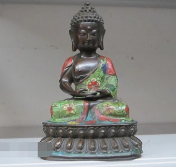 xd 003181 8"Tibet Cloisonne Red bronze Red Green Blue 3 colors cassock Amitayus Buddha
xd 003181 8"Tibet Cloisonne Red bronze Red Green Blue 3 colors cassock Amitayus Buddha