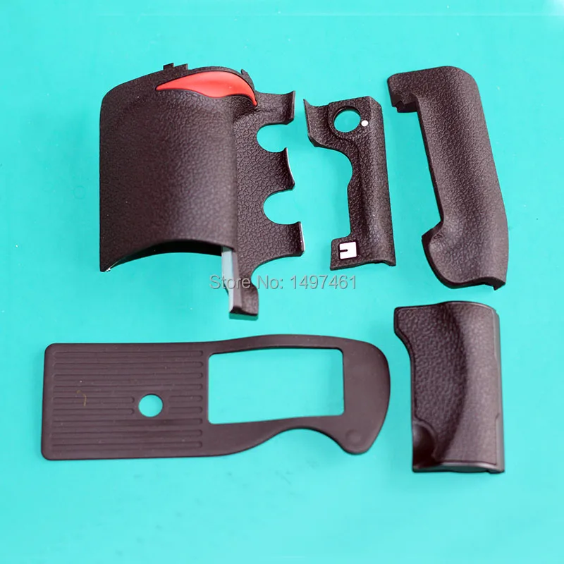 A Set of 5PCS New original Body Rubber ( Grip+thumb+ front shell+left side +bottom )repair parts For Nikon D4s SLR 
A Set of 5PCS New original Body Rubber ( Grip+thumb+ front shell+left side +bottom )repair parts For Nikon D4s SLR