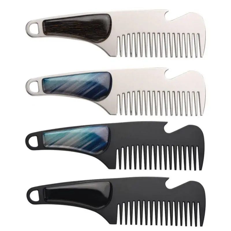 Professional Pocket Hair Comb Brush Stainless Steel Portable Men Beard Comb For Shaving Available Metal Mustache Comb
Professional Pocket Hair Comb Brush Stainless Steel Portable Men Beard Comb For Shaving Available Metal Mustache Comb