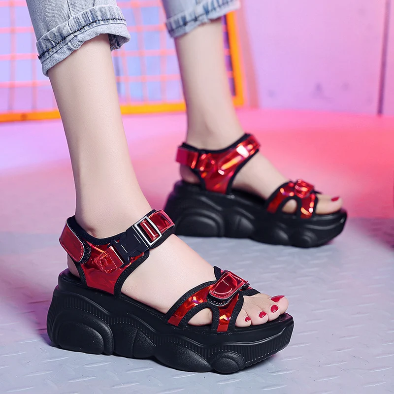Fashion Summer Women Sandals Buckle Platform Sport Sandals Thick Soled Casual Woman Shoes Slippers Beach Slides Zapatos Mujer
Fashion Summer Women Sandals Buckle Platform Sport Sandals Thick Soled Casual Woman Shoes Slippers Beach Slides Zapatos Mujer