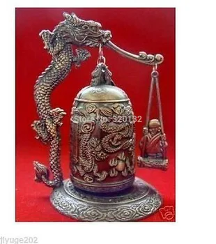 One pair Unusual BRASS Brass Dragon Buddha Excellent Tibet Dragon buddha Bell #1 2pcs Wholesale Silver Hook shipping
One pair Unusual BRASS Brass Dragon Buddha Excellent Tibet Dragon buddha Bell #1 2pcs Wholesale Silver Hook shipping