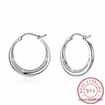 High-quality 925 sterling silver wide flat solid circle round Hoop earring Crescent moon loop earring for women fine jewerly
High-quality 925 sterling silver wide flat solid circle round Hoop earring Crescent moon loop earring for women fine jewerly